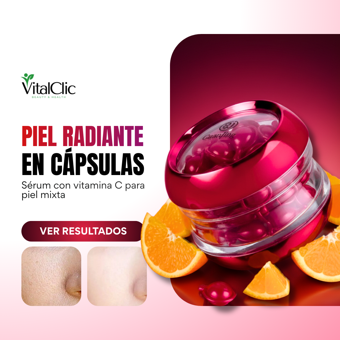 Ampollas Faciales de Vitamina C - DILE ADIÓS A LAS MANCHAS EN TU PIEL 😱50% DE DESCUENTO😱