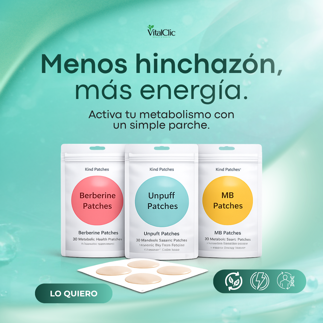 Kit de Parches Metabólicos Trío Bundle - TRANSFORMA TU CUERPO DESDE HOY 😲50% DE DESCUENTO😲
