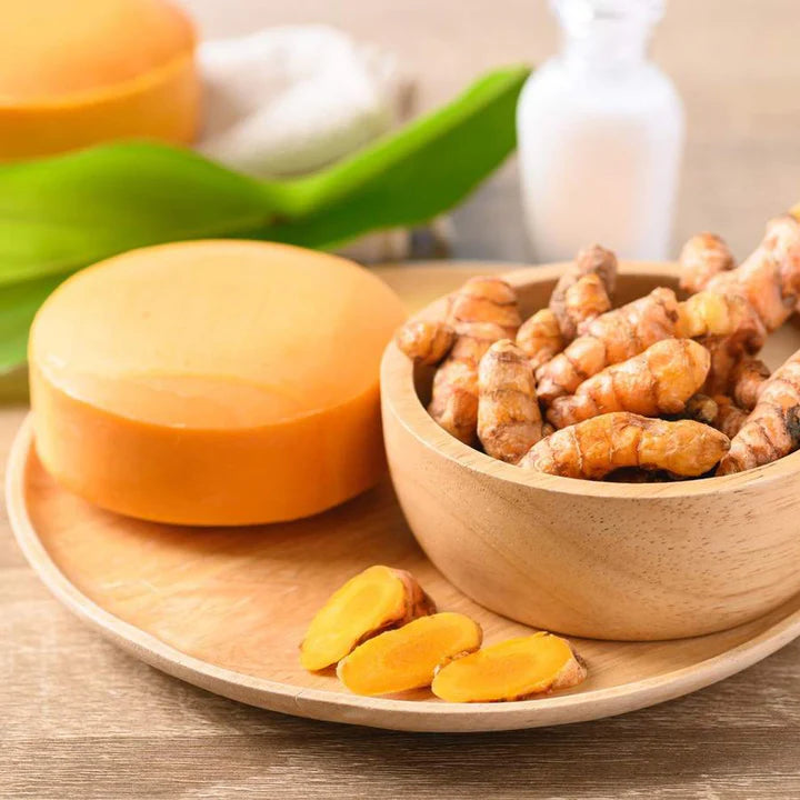 CurSoap™ - Jabón de Cúrcuma Natural 🧼🍂 Lleva 3 y Paga 2😱