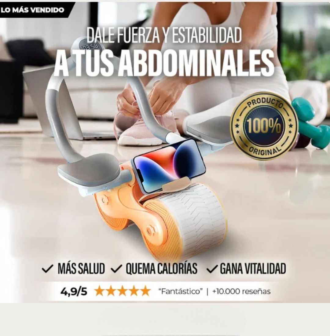 AbsPro® - Rueda Abdominal - Tonifica Tu Cuerpo desde Casa 💪🏻😱50% DE DESCUENTO😱