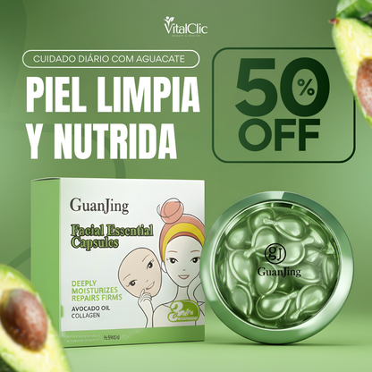 Ampollas Faciales de Aguacate - TRANSFORMA EL CUIDADO DE TU PIEL 😱50% DE DESCUENTO😱