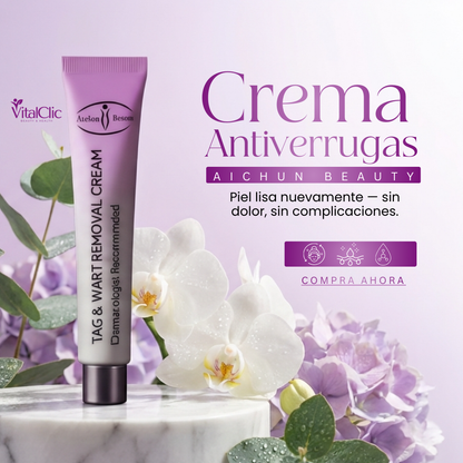 Crema Antiverrugas Aichun Beauty - DILE ADIÓS A LAS VERRUGAS EN SEGUNDOS 😱Lleva 2 y Paga 1😱
