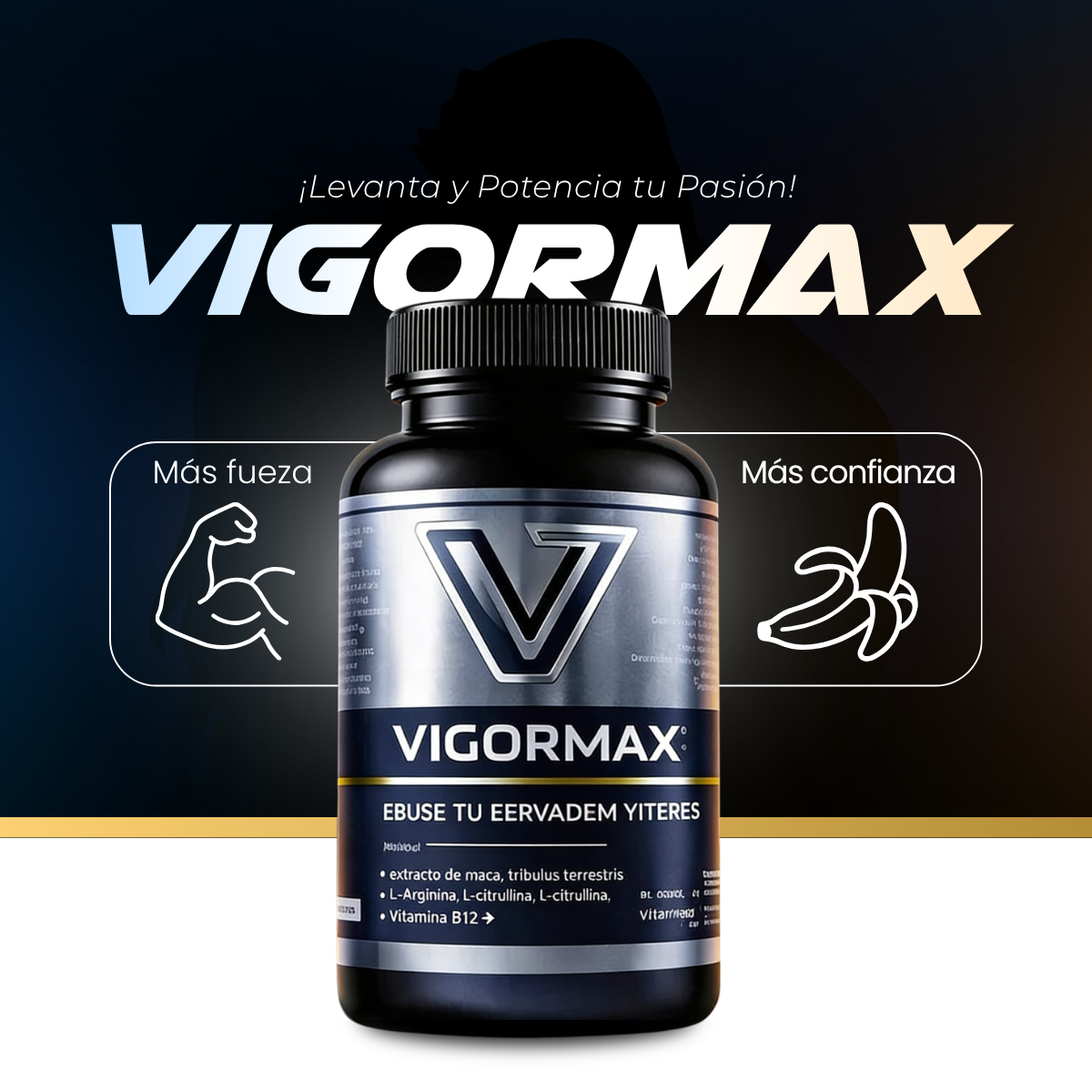VigorMax - Levanta y Potencia tu Pasión - 😱50% DE DESCUENTO😱
