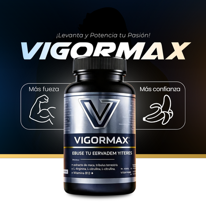VigorMax - Levanta y Potencia tu Pasión - 😱50% DE DESCUENTO😱