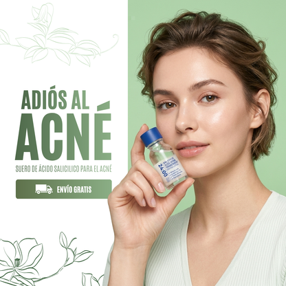 Suero de Ácido Salicilico para el Acné - LUCE UNA PIEL SUAVE Y LIBRE DE ACNÉ 😲Lleva 2 y Paga 1😲