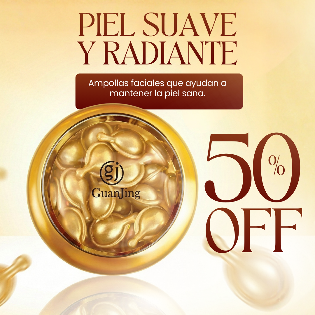 Ampollas Faciales de Vitamina E - TRANSFORMA EL CUIDADO DE TU PIEL 😱50% DE DESCUENTO😱