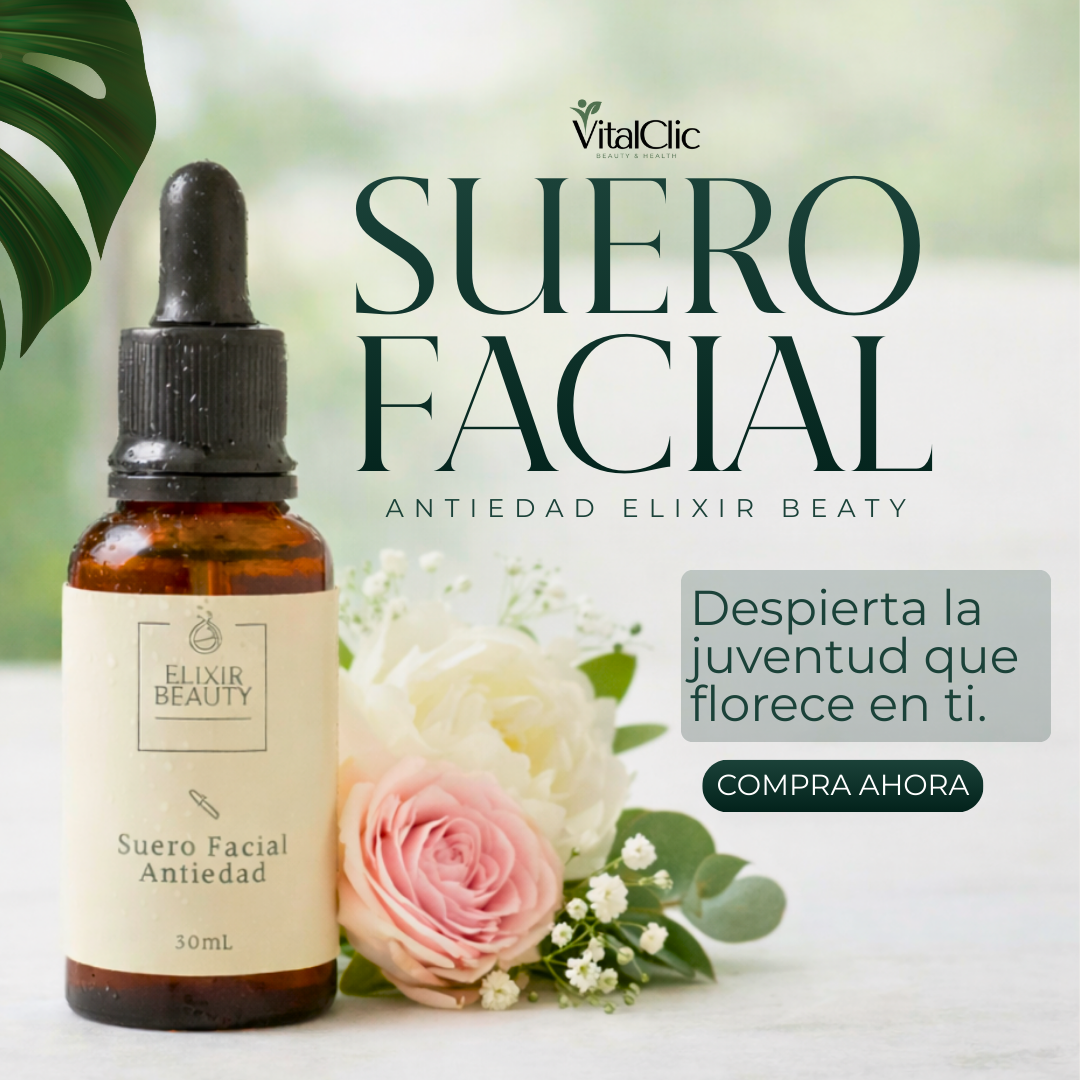 SUERO FACIAL ANTIEDAD ELIXIR BEATY - DALE UN TOQUE DE JUVENTUD A TU PIEL 😱50% DE DESCUENTO😱
