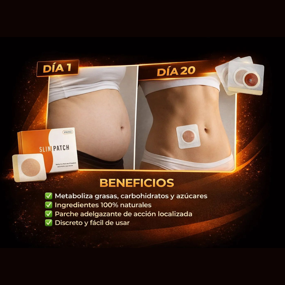 Kit de Parches SlimPatch - TRANSFORMA TU CUERPO SIN DIETAS 😱50% DE DESCUENTO😱