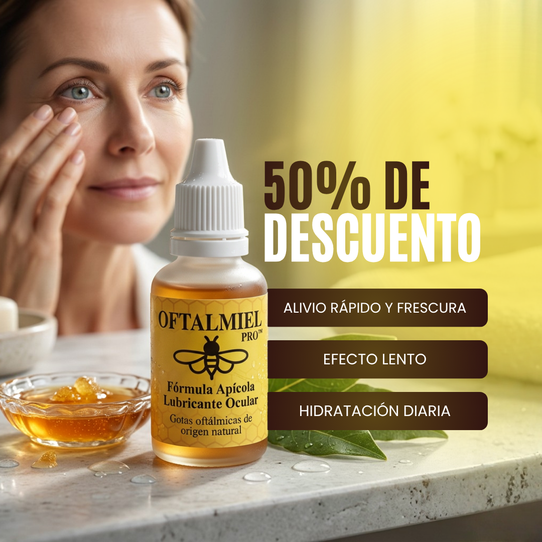 Oftalmiel - Gotas para los Ojos 👀LA MAGIA QUE SANA TUS OJOS 😲Lleva 2 y Paga 1😲