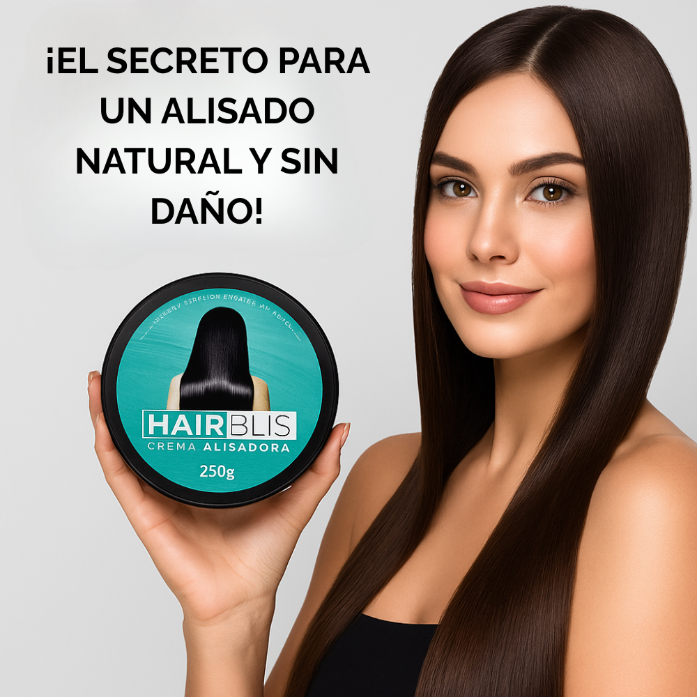 HAIR BLIS™ Crema Alisadora - LUCE UN CABELLO RADIANTE EN SEGUNDOS😍