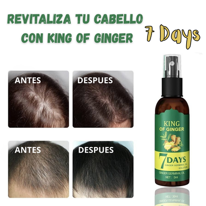 Serum de Jengibre 7 Days - DILE ADIÓS A LA CAIDA DEL CABELLO 😱LLEVA 2 Y PAGA 1😱