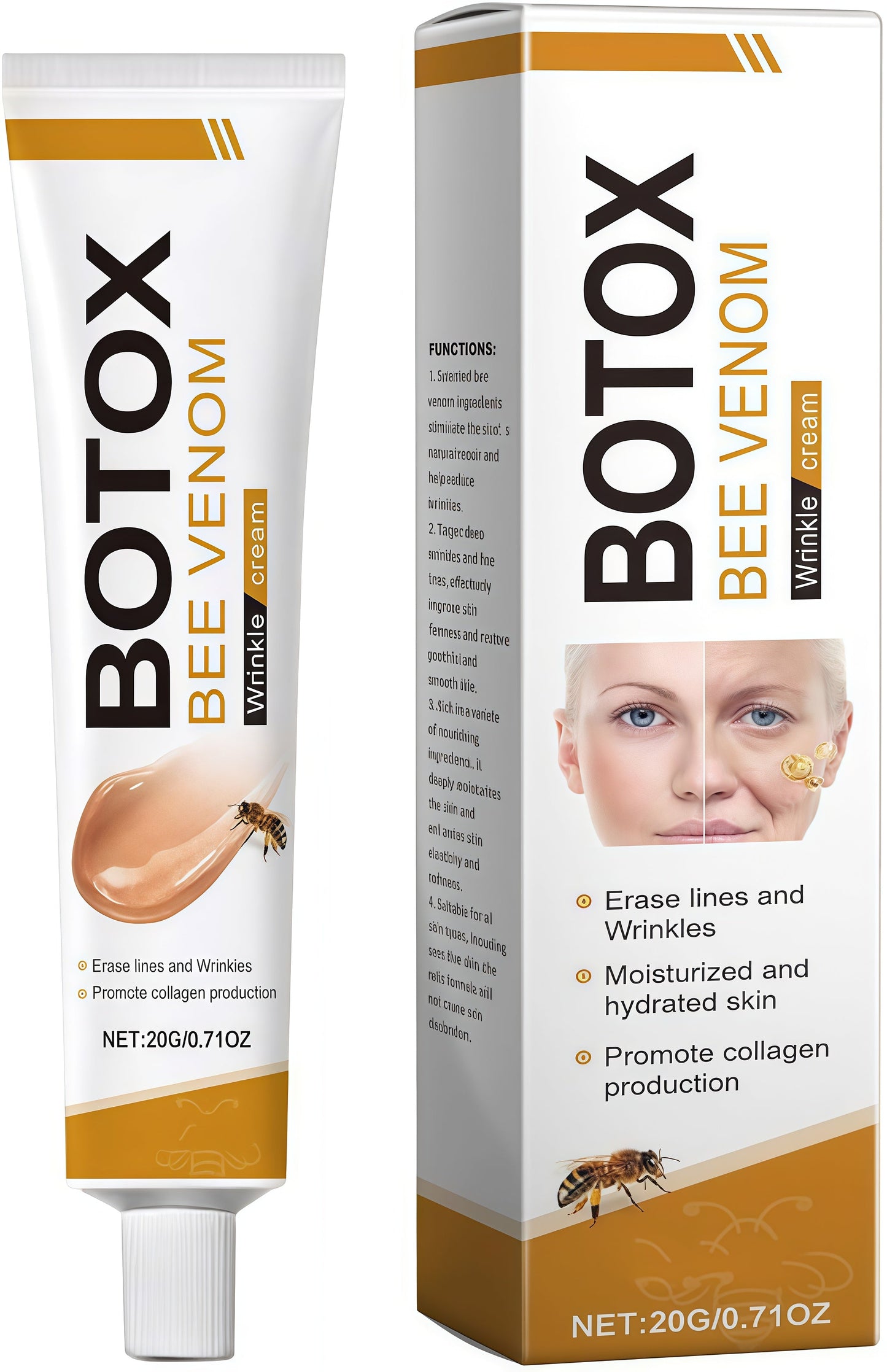 Crema Antiarrugas BOTAX - Rejuvenece tu Piel sin Agujas 😍Lleva 2 y Paga 1😍