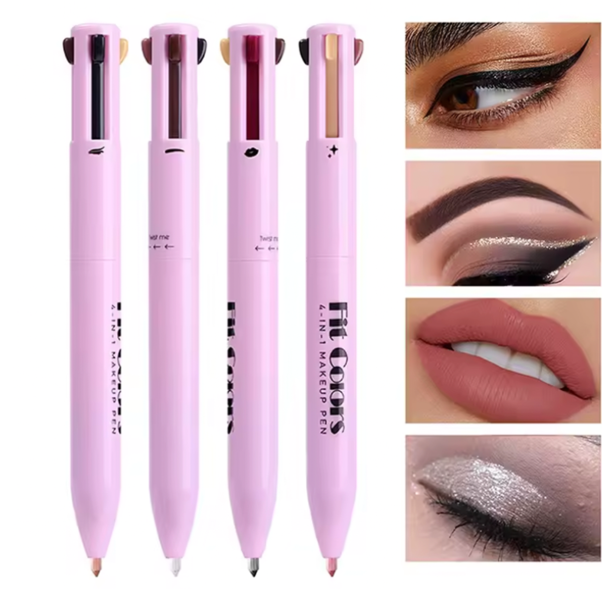 GlamLine™ - DELINEADOR 4 EN 1 (Cejas, Labios, Ojos e Iluminador)