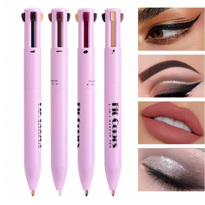 GlamLine™ - DELINEADOR 4 EN 1 (Cejas, Labios, Ojos e Iluminador)