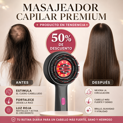 Masajeador Capilar Premium - ESTIMULA EL CRECIMIENTO DESDE LA RAIZ 😲50% DE DESCUENTO😲