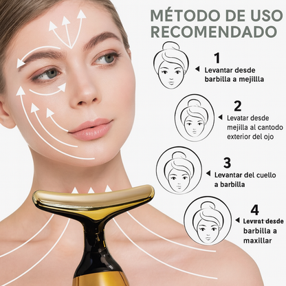 Masajeador Facial con Tecnología 4D (Rostro - Ojos - Cuello) - 😍50% DE DESCUENTO😍