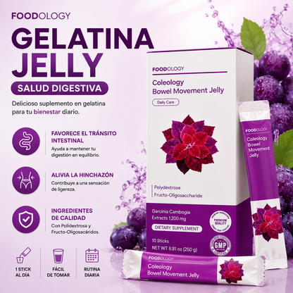 Suplemento de Gelatina Jelly (Control de Peso - Salud Digestiva - Cuidado de la Piel) - 😱50% DE DESCUENTO😱