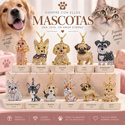 Colgante de Mascota - UNA JOYA UNICA DE TU MASCOTA 😲Lleva 2 y Paga 1😲
