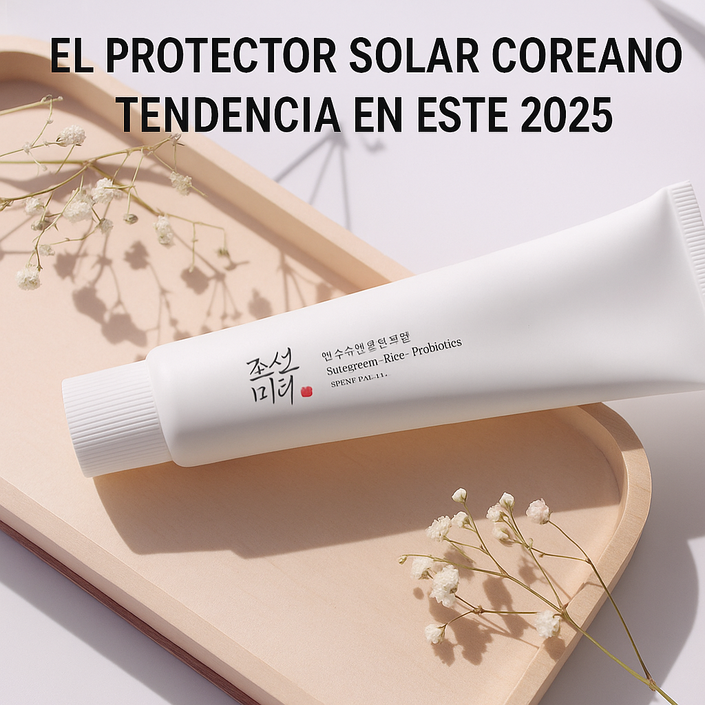 Protector Solar Coreano a Base de Arroz SPF50+ 50mL - 😱50% DE DESCUENTO😱