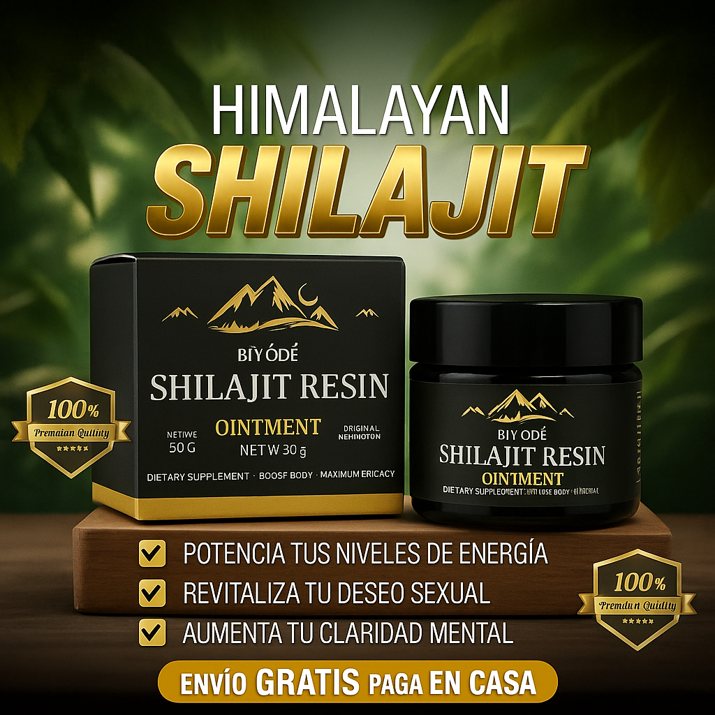 Shilajit Himalaya Original® - EL SUPLEMENTO QUE POTENCIA TU VIDA