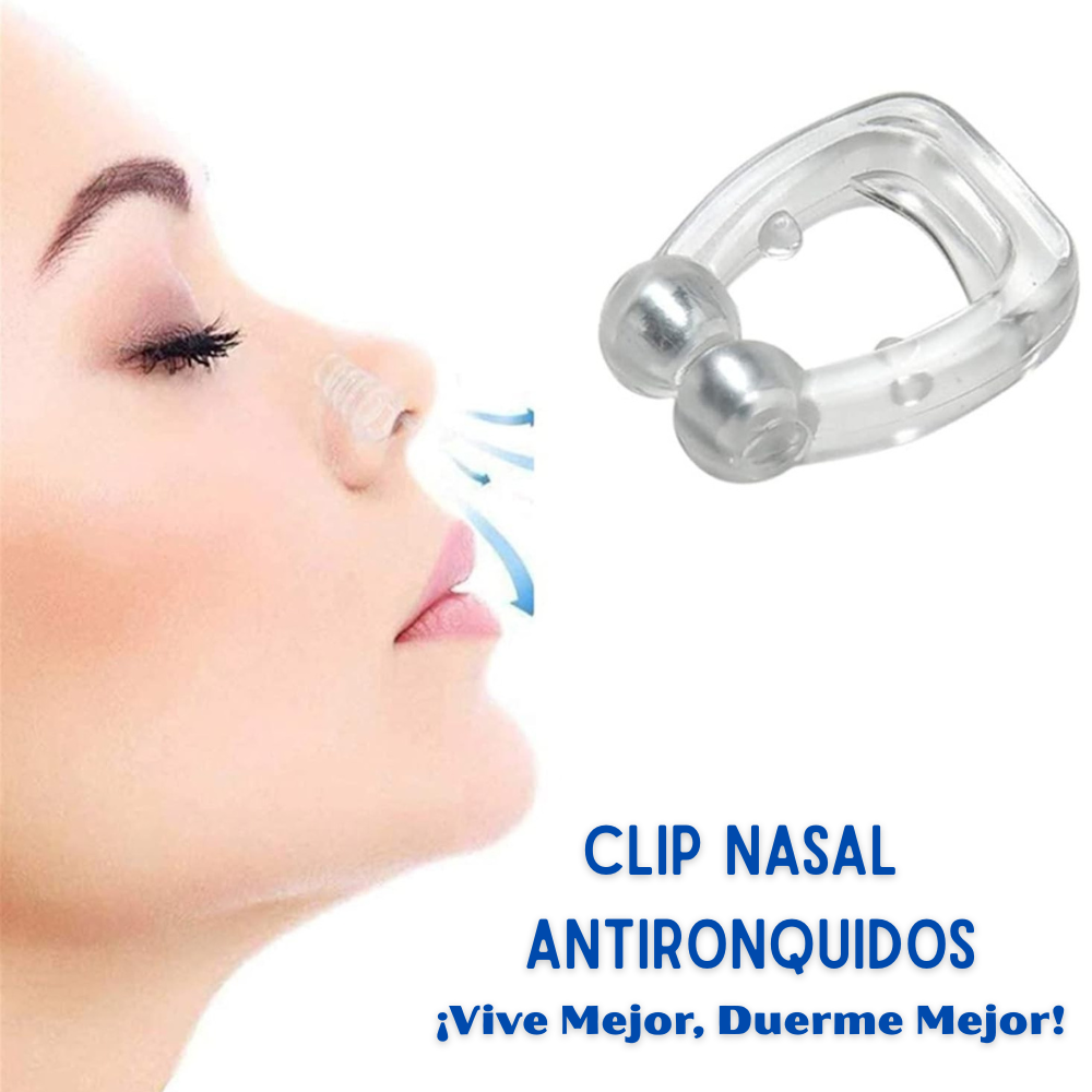 SnoreClip™ - Clip Nasal Antirronquidos Profesional - 😱LLEVA 3 Y PAGA 1😱