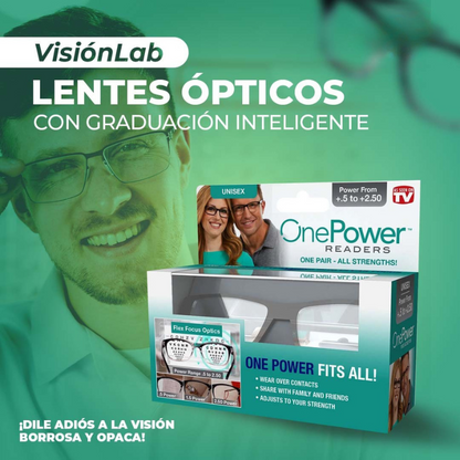 VisiónLab™ - Lentes Ópticos con Graduación Inteligente 😍OFERTA EXCLUSIVA😍