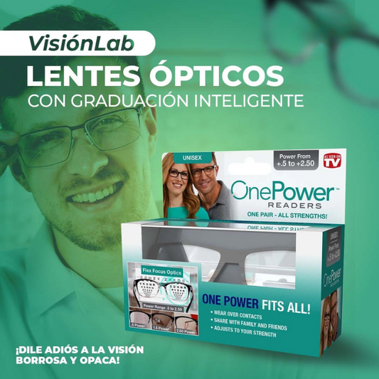VisiónLab™ - Lentes Ópticos con Graduación Inteligente 😍OFERTA EXCLUSIVA😍