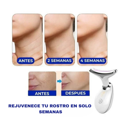 Masajeador Facial LED 3 en 1 - TRANSFORMA EL CUIDADO DE TU PIEL 😱50% DE DESCUENTO😱