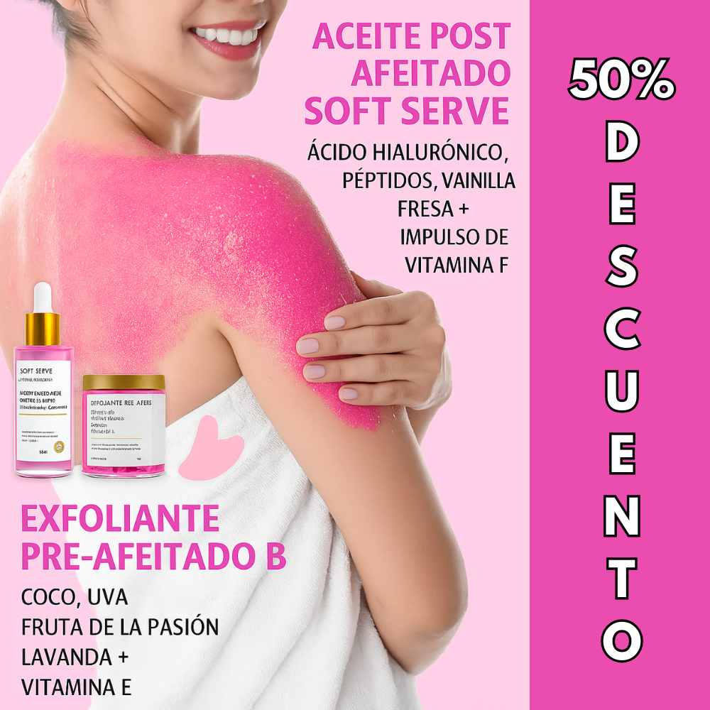 KIT DE TRULY (ACEITE + EXFOLIANTE) - El Aliado Intimo Perfecto de la Mujer 🌸