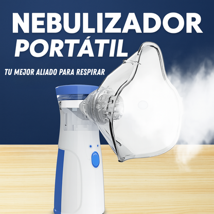 Nebulizador Portátil - TU MEJOR ALIADOR PARA RESPIRAR PROFUNDAMENTE🫁