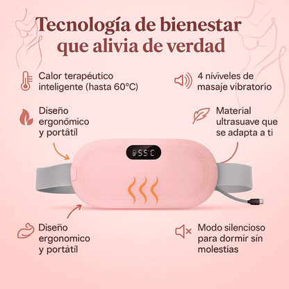 Cinturón Térmico Menstrual - ¡EL MEJOR ALIADO PARA TU CICLO MENSTRUAL! 🌸
