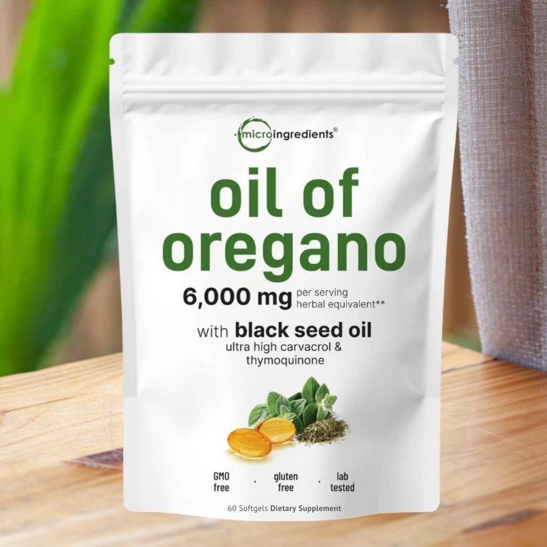 Aceite de Orégano y Semilla Negra 60 Capsulas - 😱AUMENTA TUS DEFENSAS EN SEGUNDOS😱