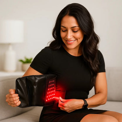 BRIVORI™ - Cinturón de Terapia con Luz Roja - ELIMINA LA FLACIDEZ Y DOLORES 😲50% DE DESCUENTO😲