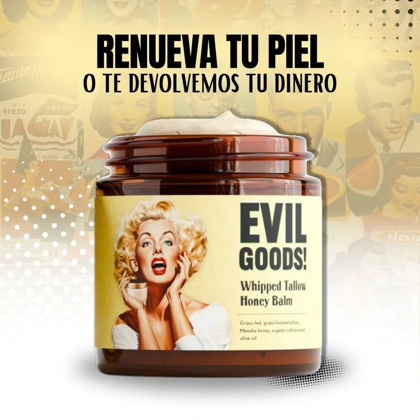 Facial Tallow® - Crema de Sebo de Res y Miel 😱PRODUCTO EN TENDENCIA😱